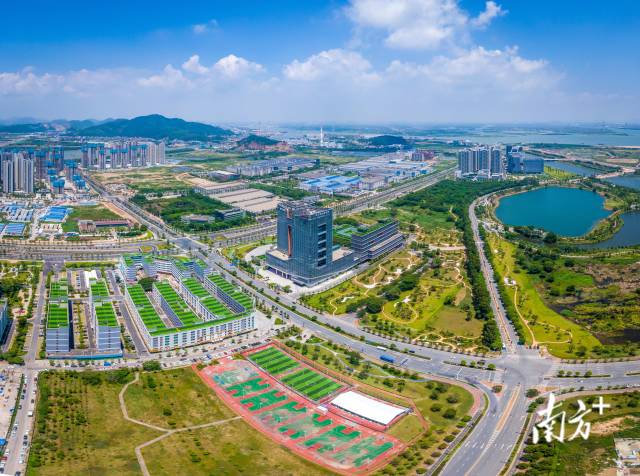 翠亨新区。 翠亨新区。