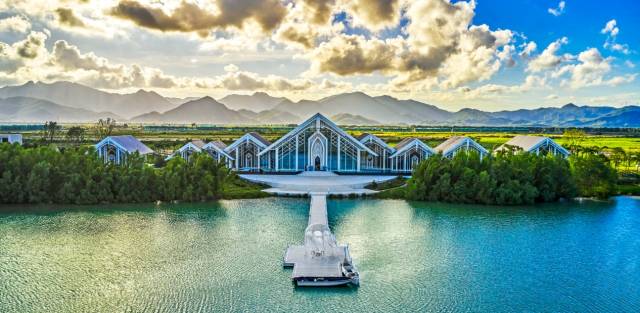 银湖湾滨海新区。
