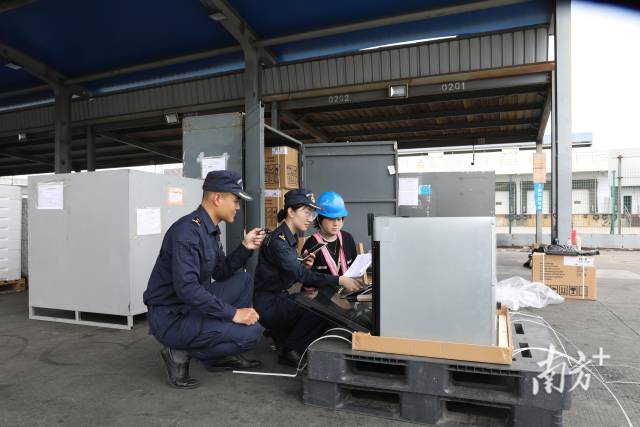 第137届广交会首批进境展品顺利入境 第137届广交会首批进境展品顺利入境
