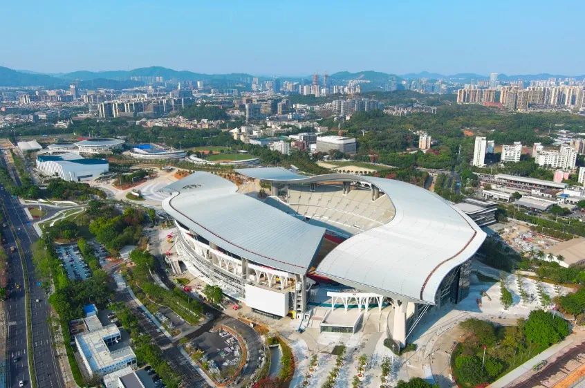 广东奥林匹克中心改造焕新 图源南方+ 广东奥林匹克中心改造焕新 图源南方+