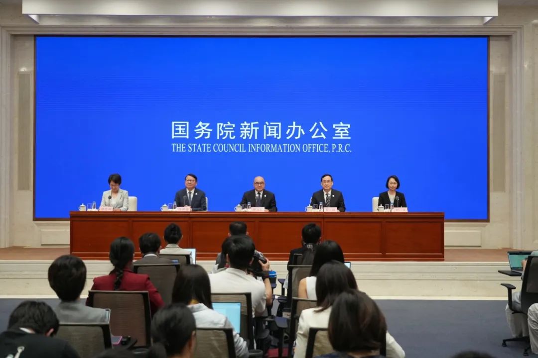 第十五届全国运动会筹办情况新闻发布会现场 图源南方+ 第十五届全国运动会筹办情况新闻发布会现场 图源南方+