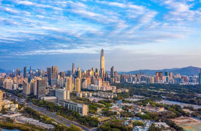 图为深圳景观 图为深圳景观