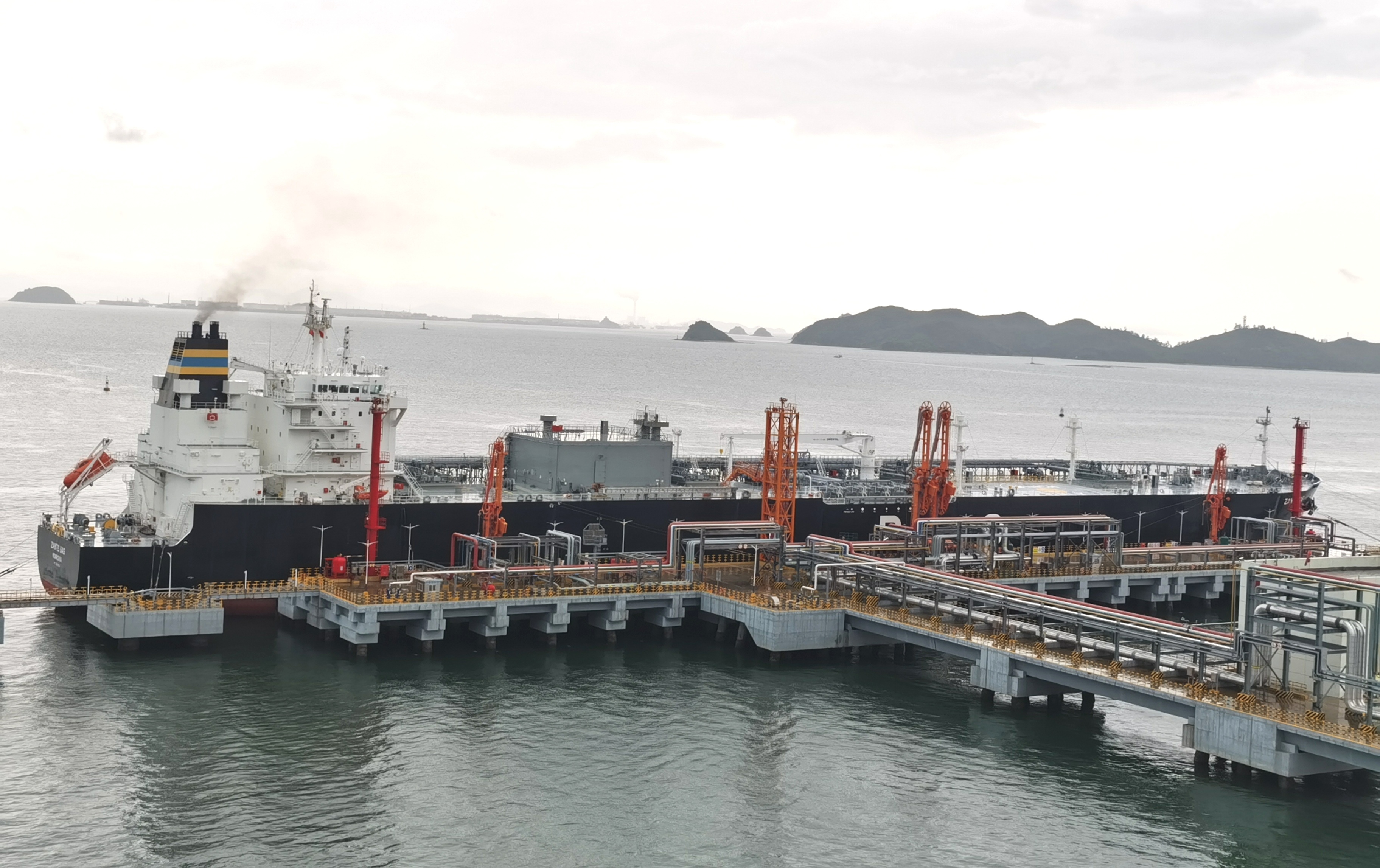 5万吨级码头填补惠州港大型液化烃专用泊位空白